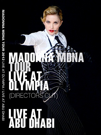 DVD Madonna MDNA Olympia Director´s Cut e Abu Dhabi