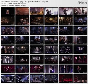 DVD Madonna MDNA Olympia Director´s Cut e Abu Dhabi