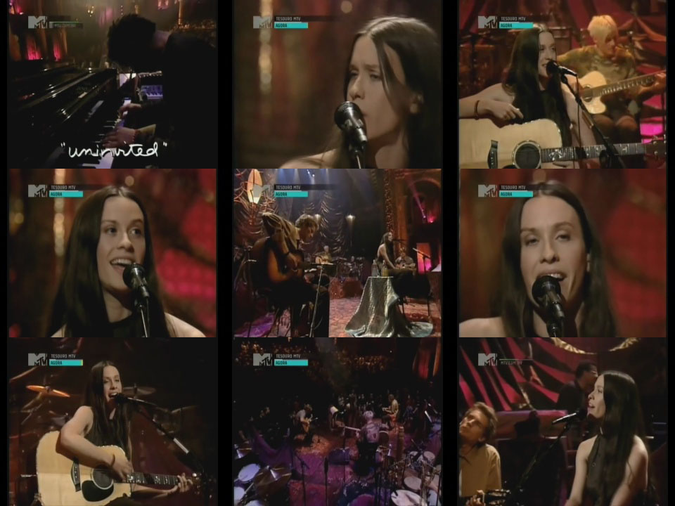 DVD alanis Morissette unplugged mtv capturas