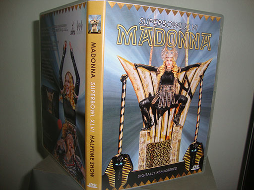 DVD madonna superbowl 2012 capa