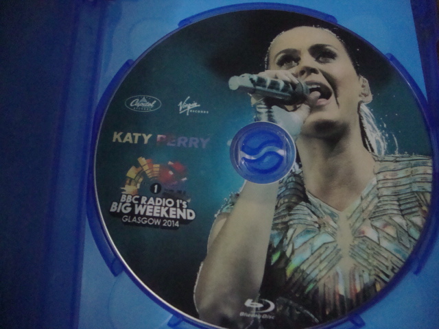 blu-ray katy perry big weekend 2014 prism inside