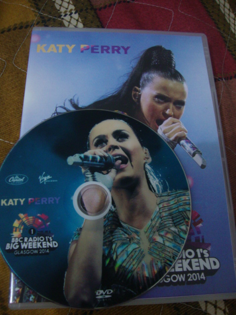 dvd katy perry big weekend 2014 prism disc