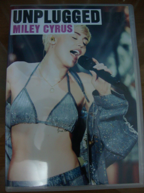 dvd miley cyrus mtv unplugged 2014 we can't stop vma 2013 capa