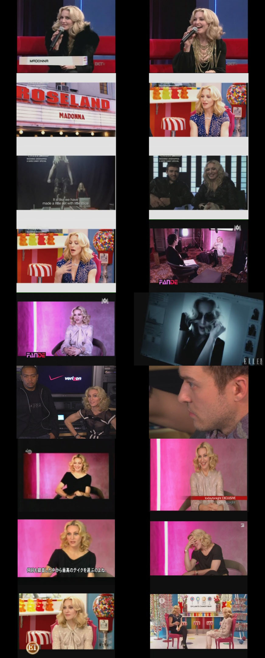 DVD Madonna Hard Candy frente cover caps