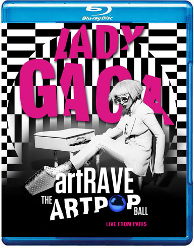 BLU-RAY Lady Gaga ARTPOP aRTRAVE Live From Paris capa 2