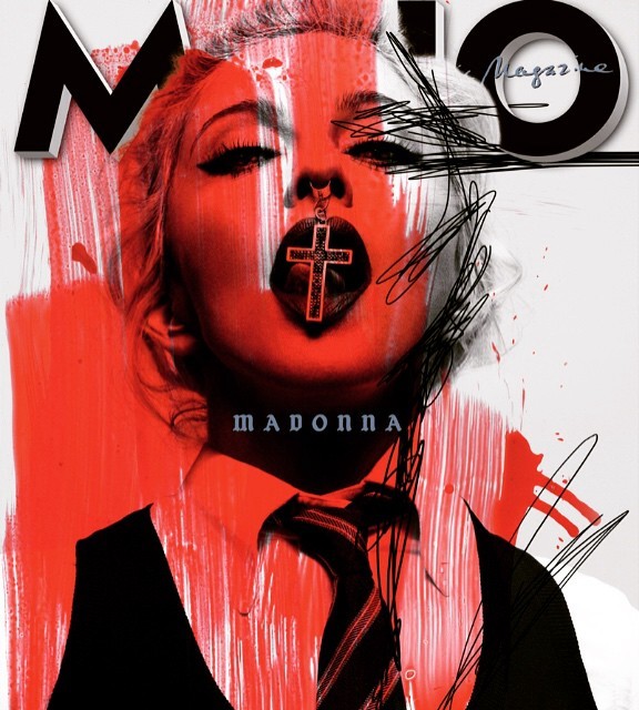 Madonna Mojo Magazine cover rebel heart protoshoot