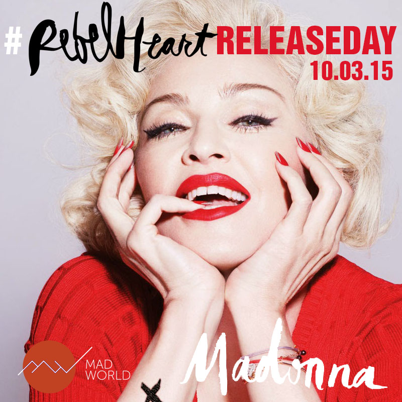 MADONNA REBEL HEART RELEASE DAY1