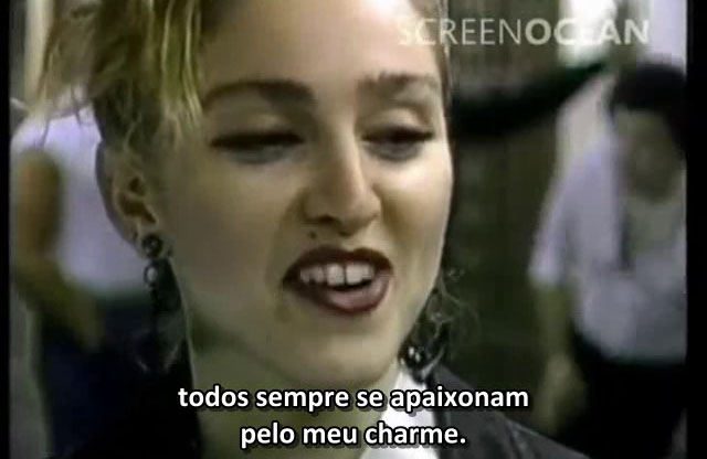 Madonna no programa britânico Ear Say em 1984 - entrevista