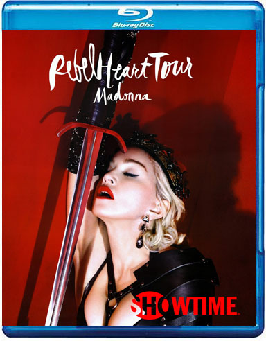 Bluray Madonna rebel heart tour showtime