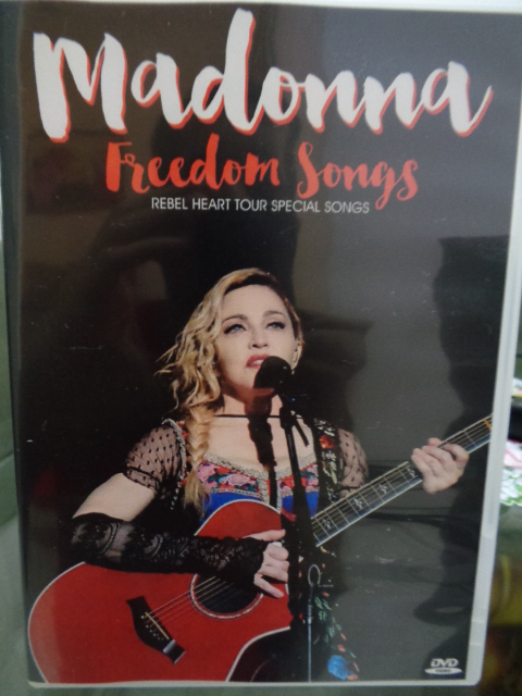 DVD MADONNA REBEL HEART TOUR - FREEDOM SONGS