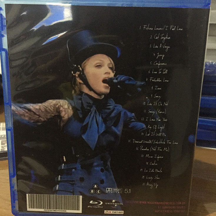 Bluray Madonna - The Confessions Tour (Rebel Heart) 2