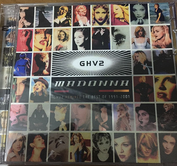 CD Madonna GHV2 Remixed capa