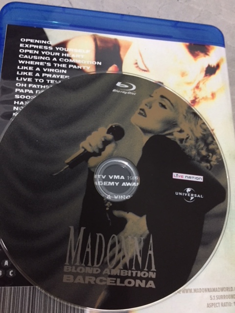 Bluray Madonna Blond Ambition Barcelona 4