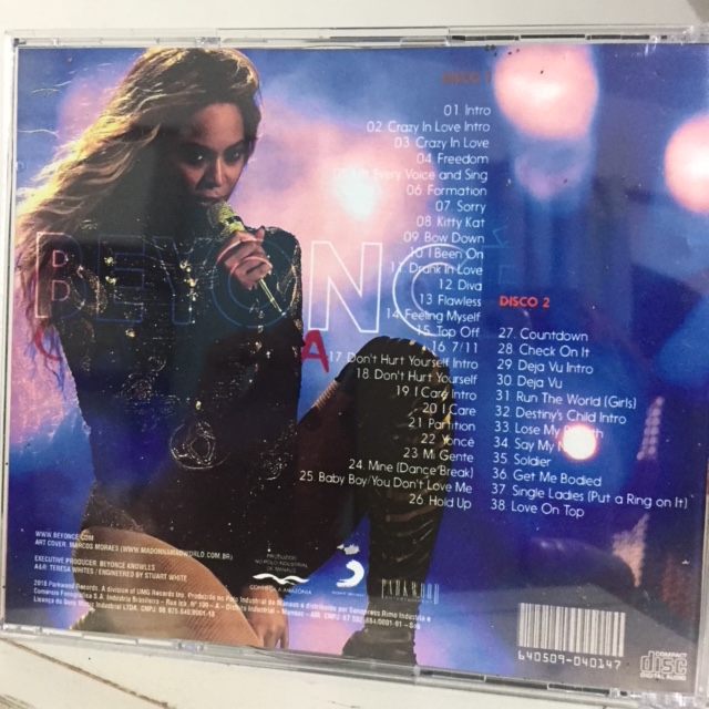 CD Beyoncé Coachella 2