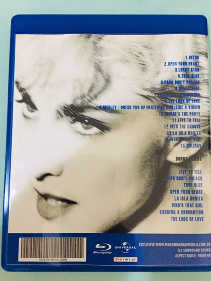 Bluray Madonna Who´s That Girl Japan 4
