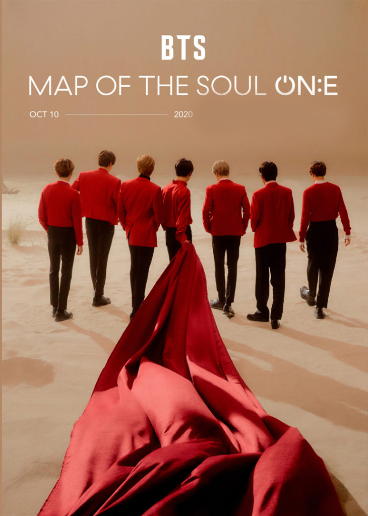 DVD BTS MAP OF THE SOUL ON E 6