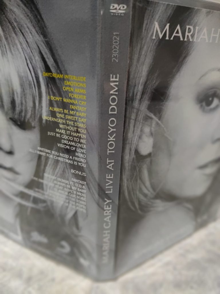 dvd Mariah Carey Live At Tokio Dome Daydream Tour 2