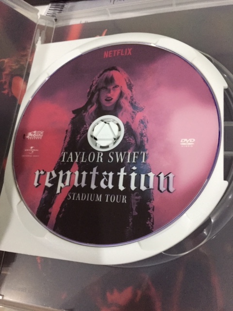 DVD duplo Taylor Swift Reputation Stadium Tour c