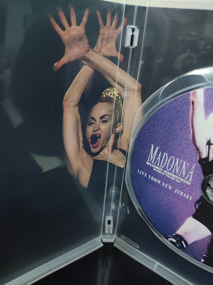 dvd Madonna Blond Ambition new jersey 5