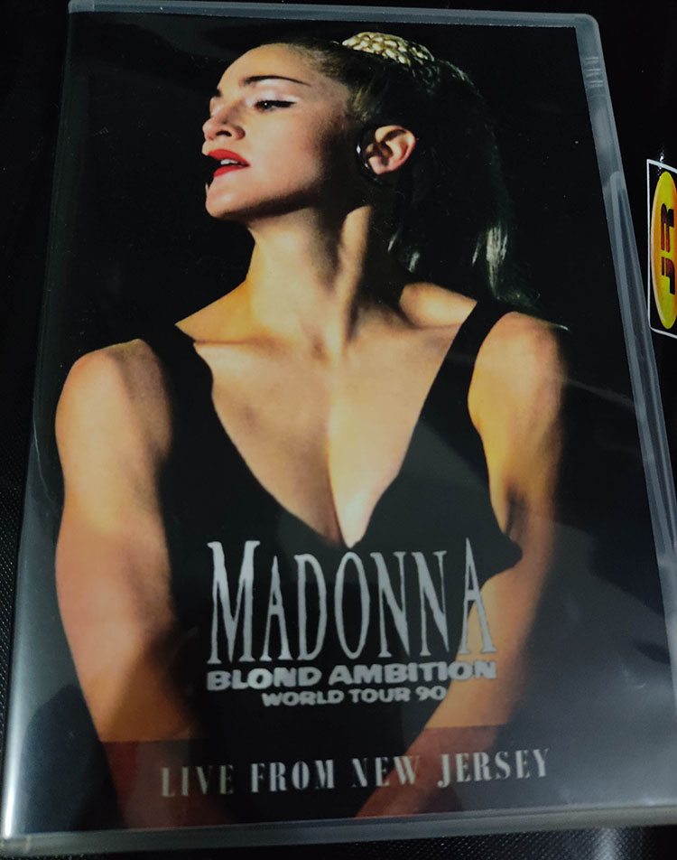 dvd Madonna Blond Ambition new jersey