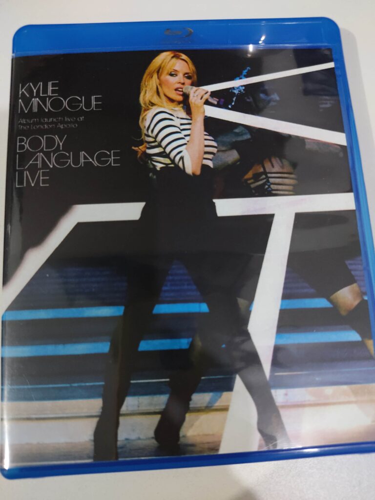 Kylie Minogue Bluray Body Language 1