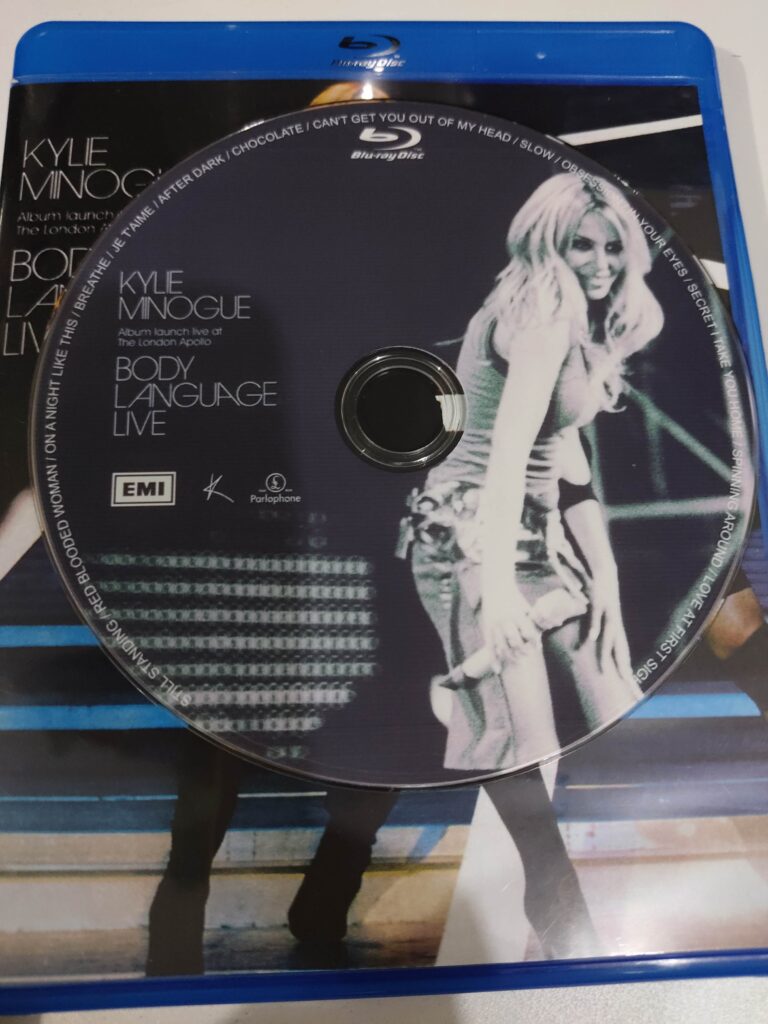 Kylie Minogue Bluray Body Language 5 2