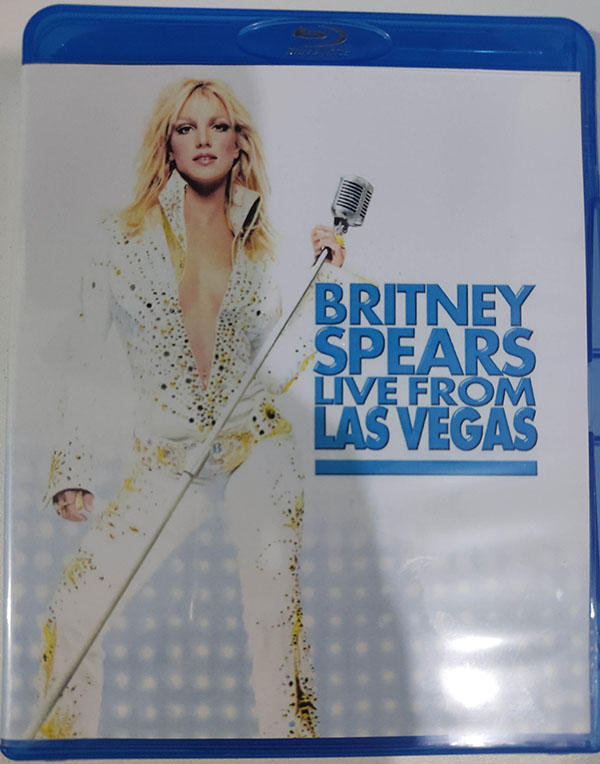 BluRay Britney Spears Live From Las Vegas Dream Within A Dream Tour 2
