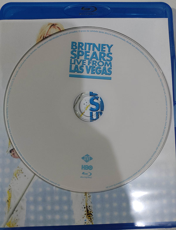 BluRay Britney Spears Live From Las Vegas Dream Within A Dream Tour 3