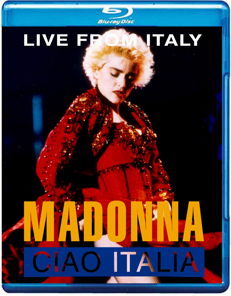 Bluray Madonna , Who's that Girl Tour - Ciao Italia