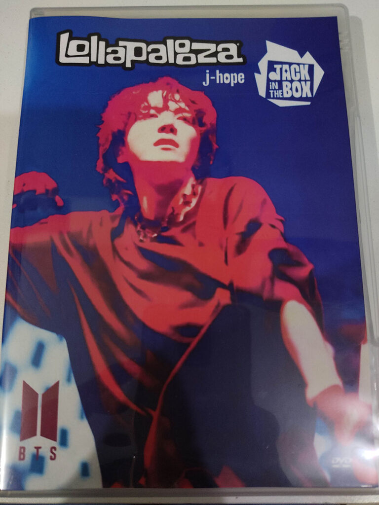 DVD j hope bts lollapalooza 1 proof jack in the box 1