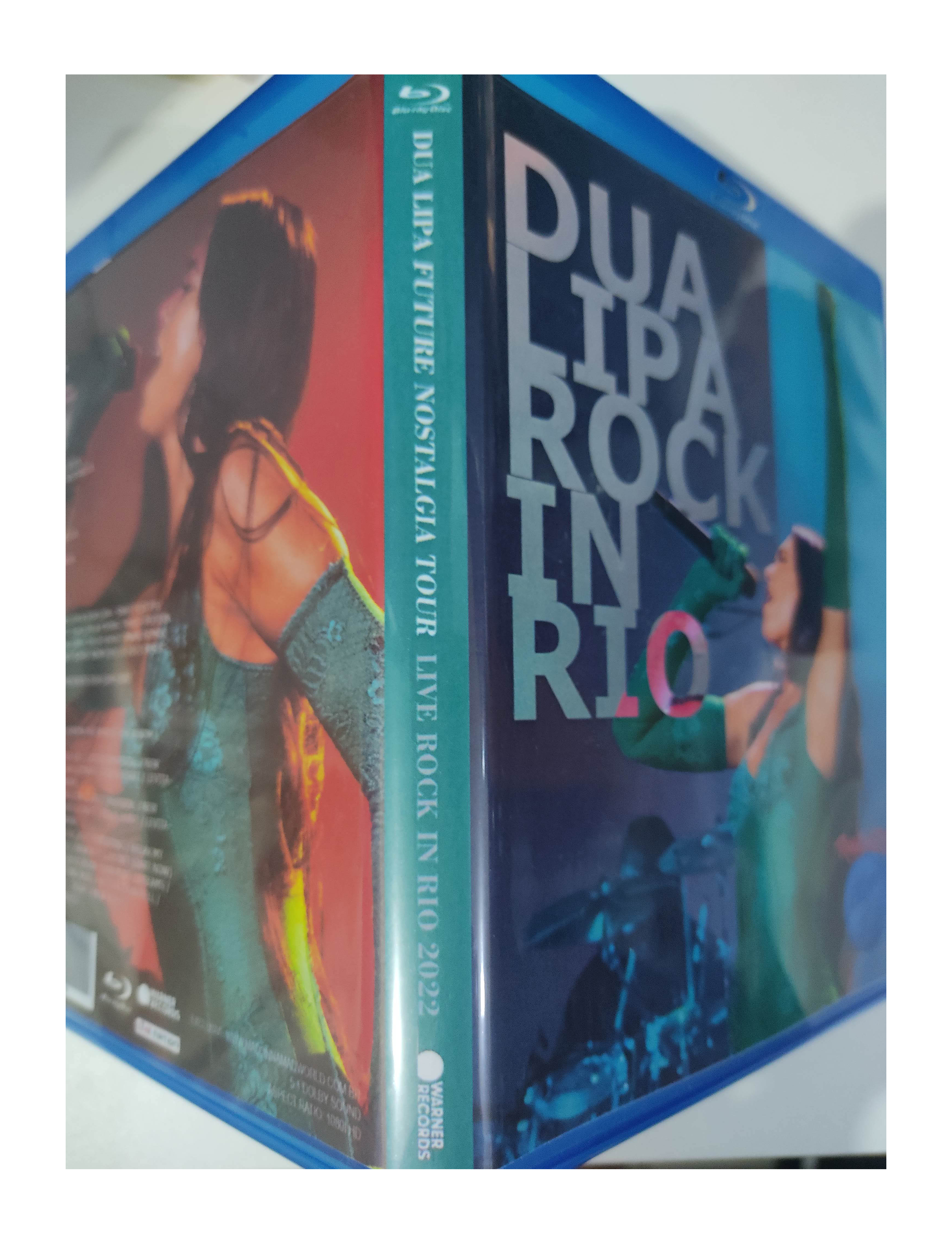 Bluray Dua Lipa Future Nostalgia Live Rock In Rio 2022 borda