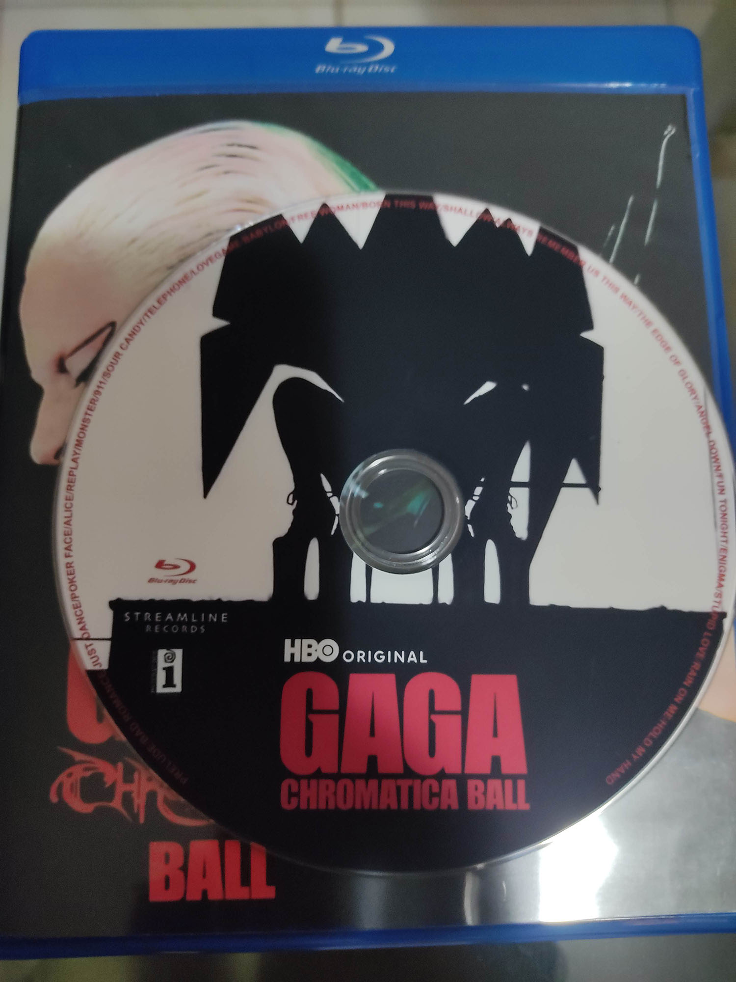 Bluray Lady Gaga Chromatica Ball Tour HBO Max cd