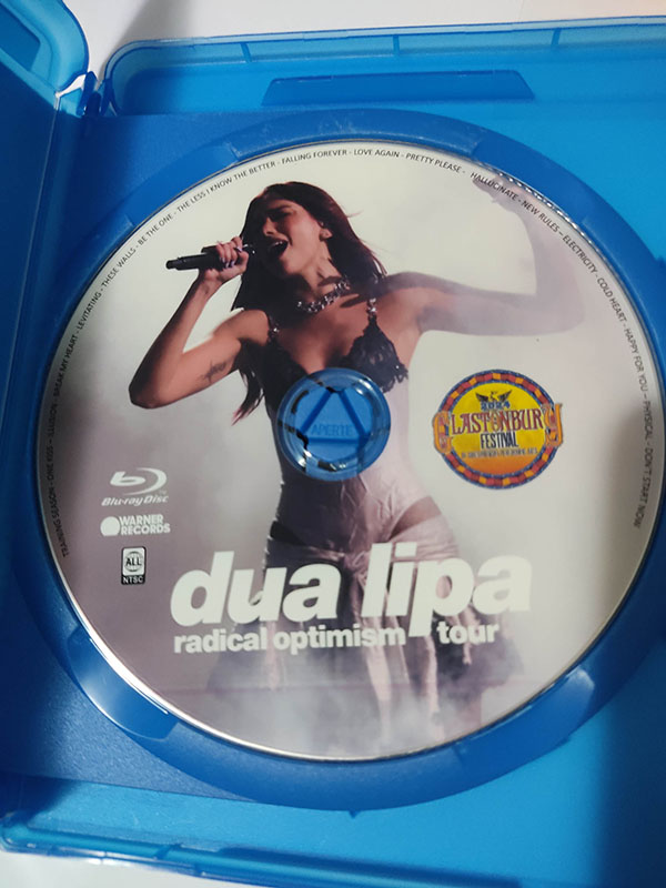 Bluray Dua Lipa Radical Optimism Tour Glastonbury Festival 2024 4