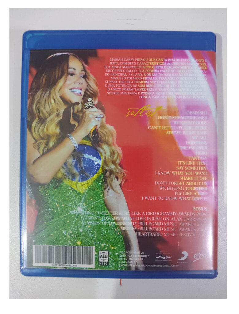 bluray mariah carey rock in rio 2024 b