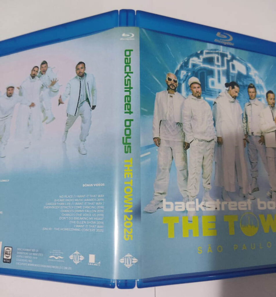 BLURAY BACKSTREET BOYS THE TOWN 6