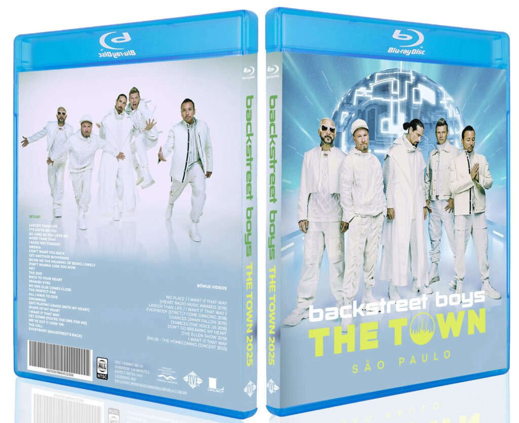BLURAY BACKSTREET BOYS THE TOWN 8 e1760674539379