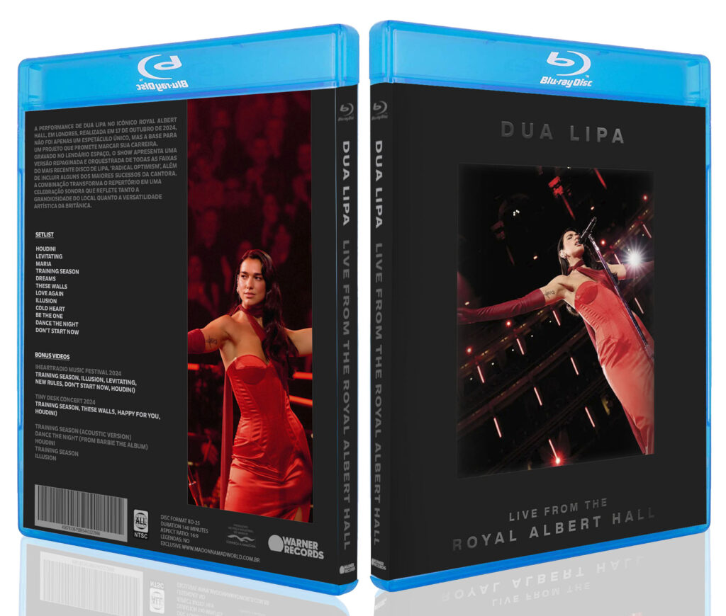 BLURAY DUA LIPA ALBERT HALL 2024