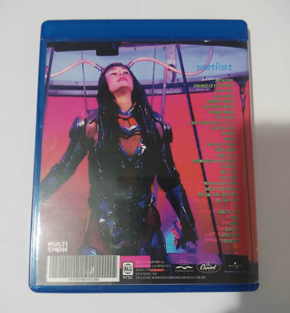 BLURAY KATY PERRY THE TOWN 2025 THE LIFETIMES TOUR 3