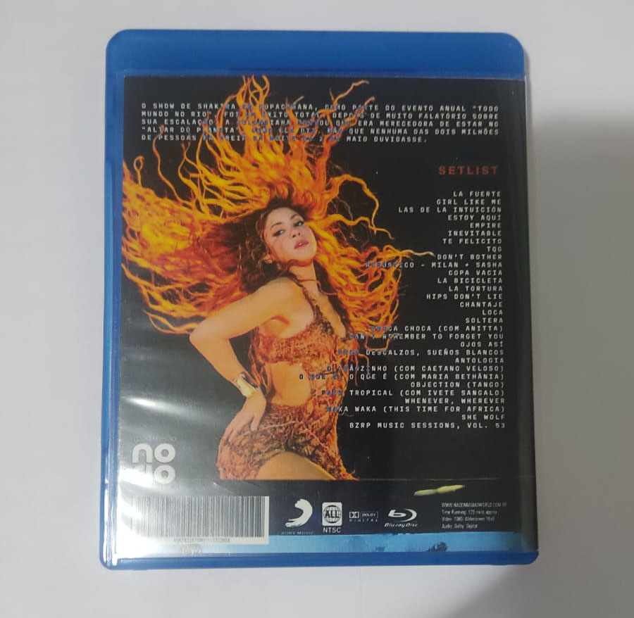 Blu-Ray Shakira – Todo Mundo No Rio 2026 (Las Mujeres Ya No Lloran World Tour) 3 BLURAY SHAKIRA TODO MUNDO NO RIO LAS MUJERES YA NO LLORAN WORLD TOUR 3