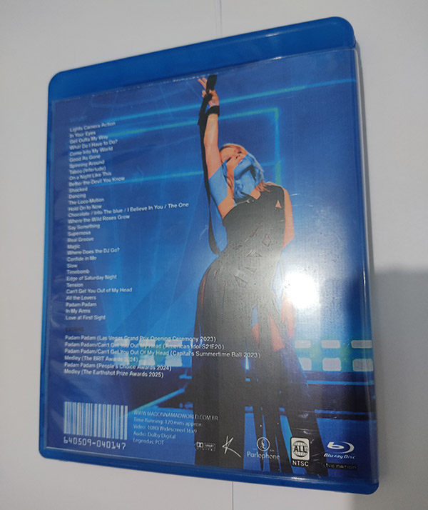 Bluray Kylie Minogue Tension Tour 4