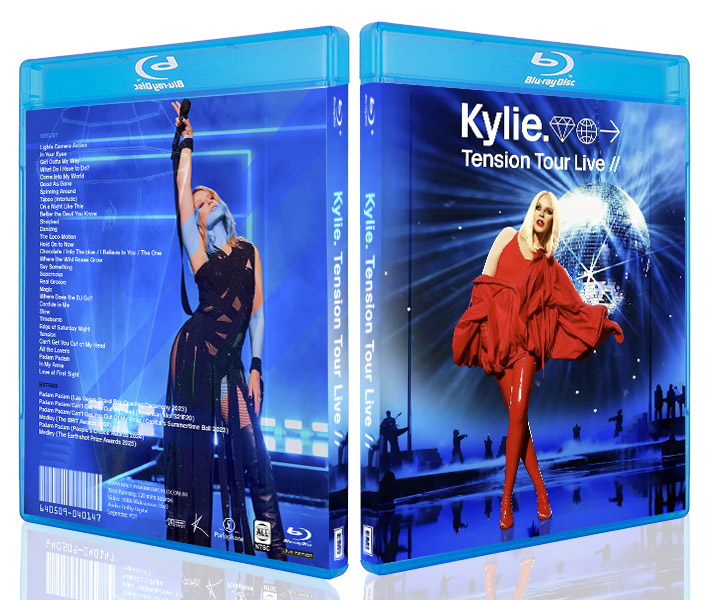 Blu-Ray Kylie Minogue - Tension Tour 2025 (Netflix) 1 Bluray Kylie Minogue Tension Tour