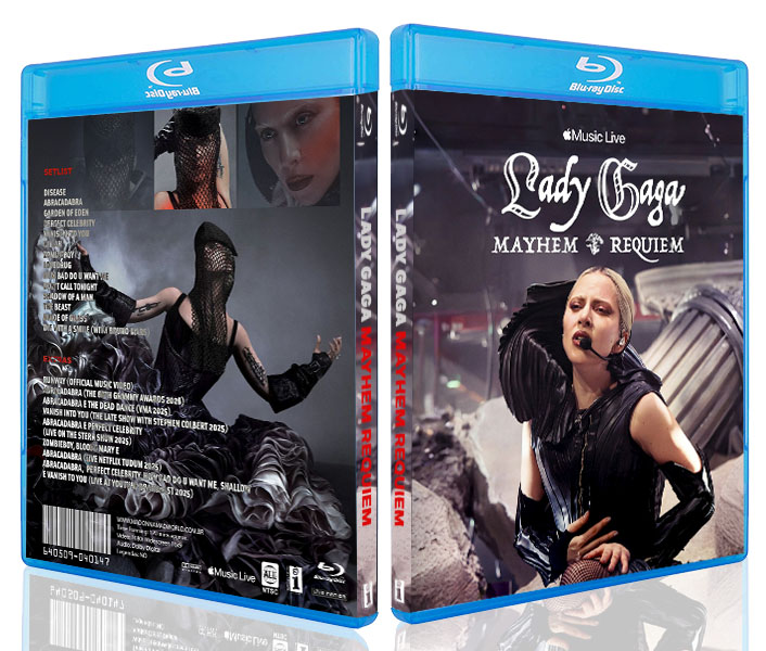 Blu-ray Lady Gaga – Mayhem Requiem (Apple Music Live) 3 Bluray Lady Gaga Mayhem Requiem