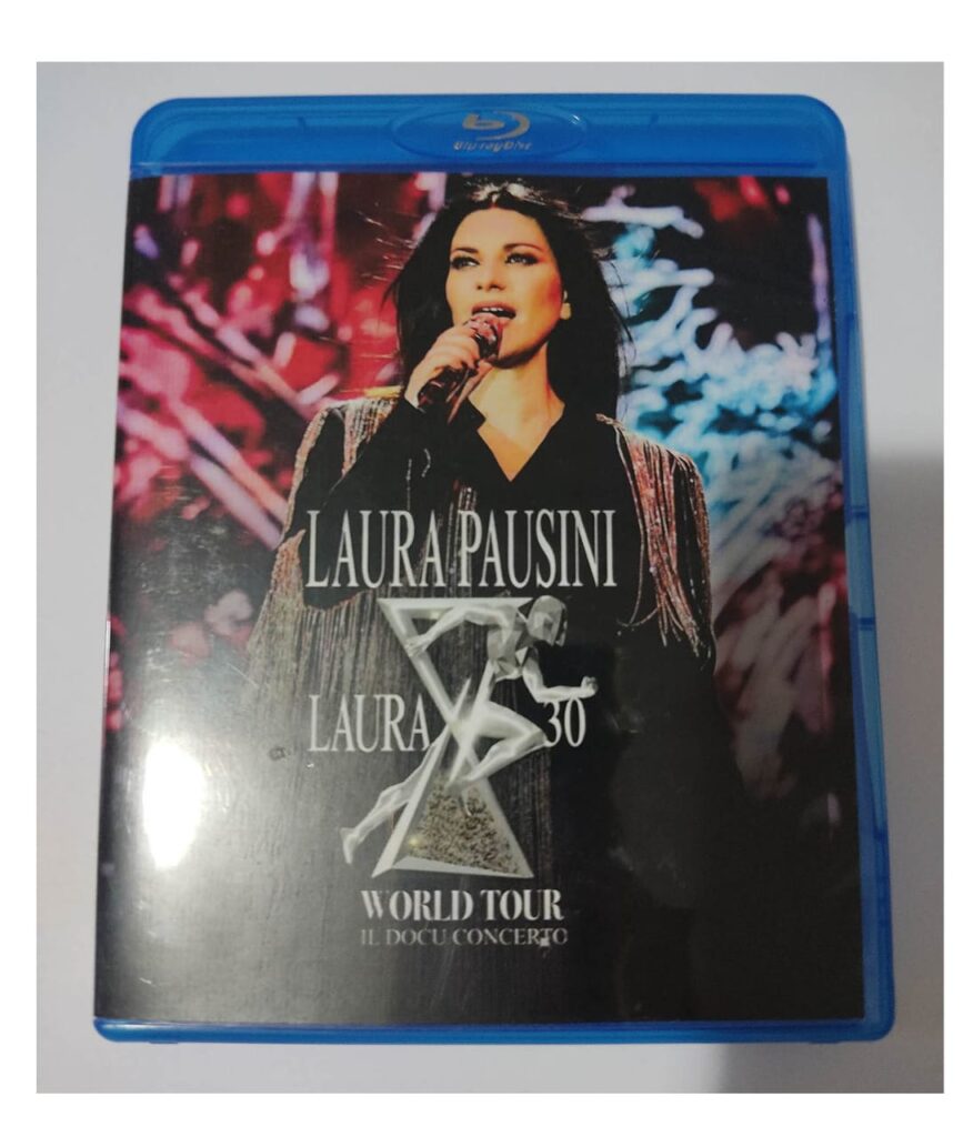 Blu-ray Laura Pausini – 30 World Tour (show italiano) 2 Bluray Laura Pausini 30 World Tour 2
