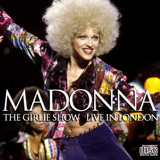 madonna girlie show tour poster