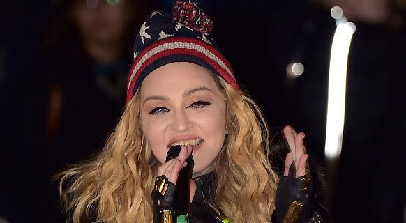 Madonna faz show para Hillary Clinton
