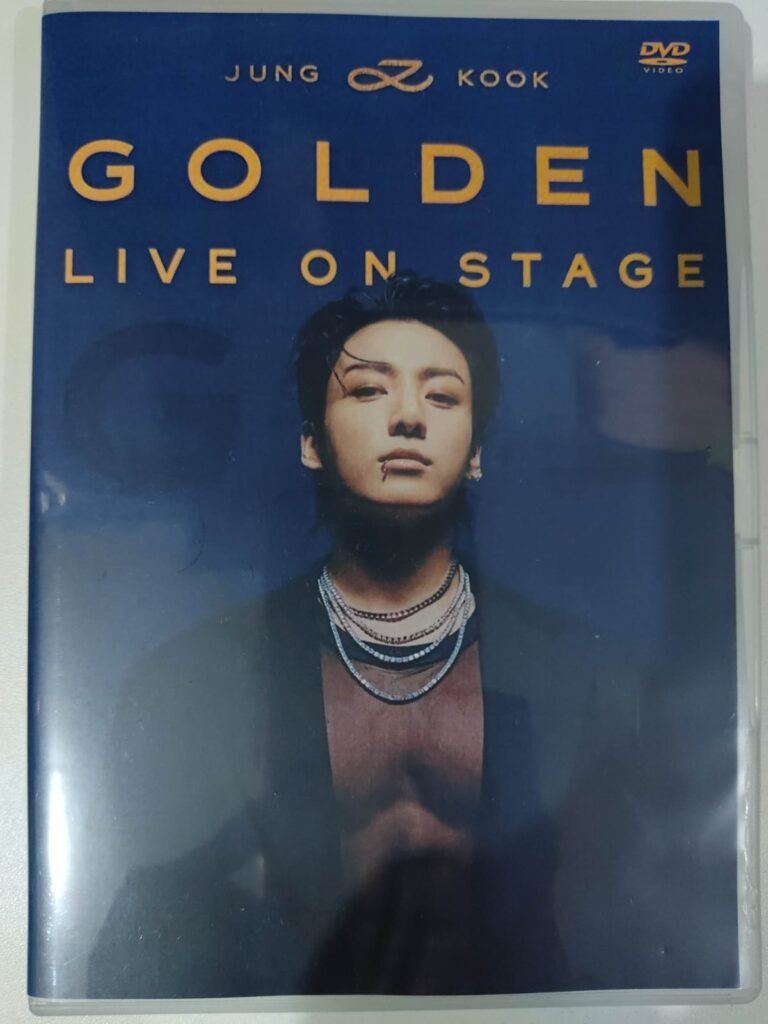 DVD Jung Kook Golden Live On Stage BTS Proof 2