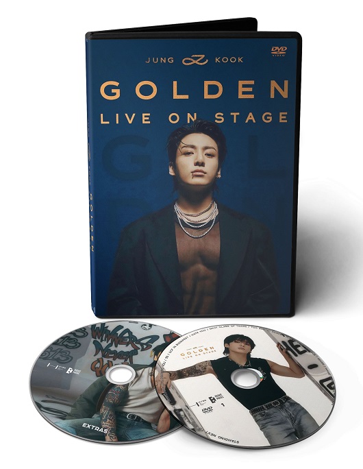 DVD Jung Kook Golden Live On Stage BTS Proof CAPA
