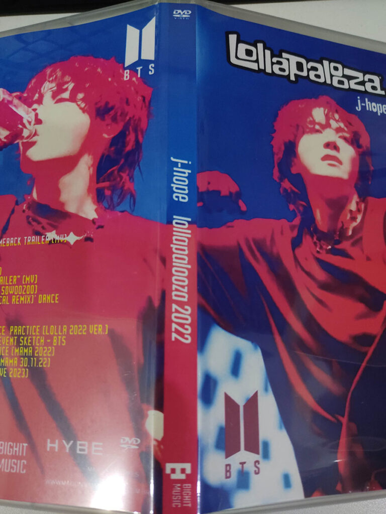 DVD j hope bts lollapalooza 1 proof jack in the box 3